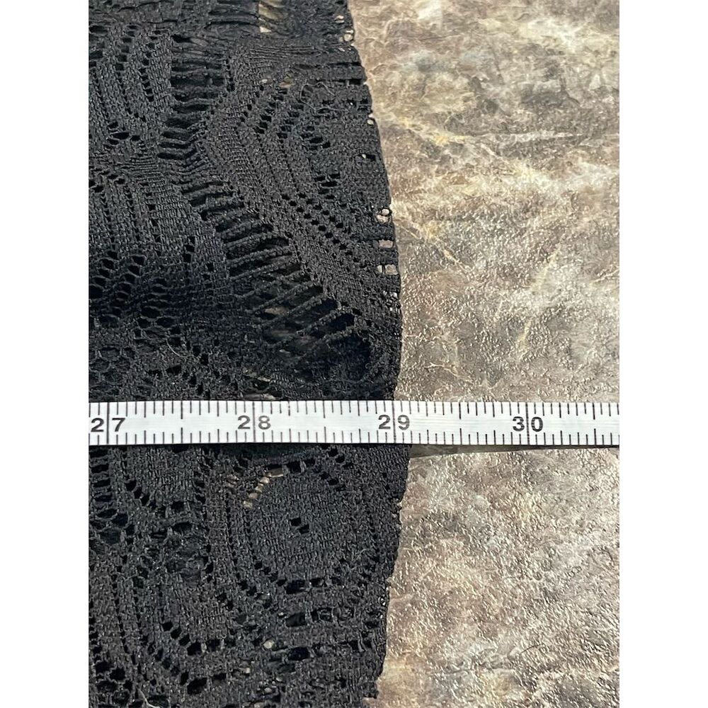 Annabella Women's Off The Shoulder Lace Dress Black Size S Knee Length sku13 - Picture 7 of 11